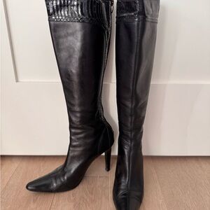 Nine West Black Just Below the Knee Boots